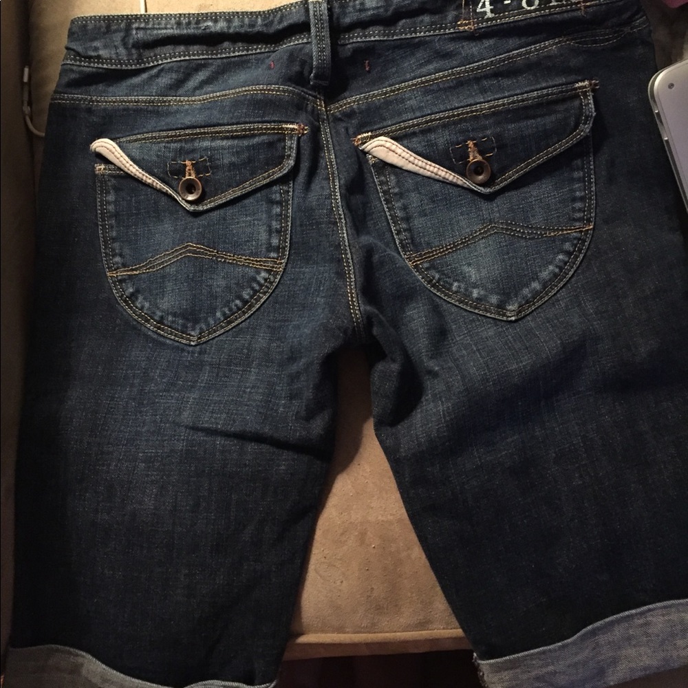 Jack Wills denim shorts.